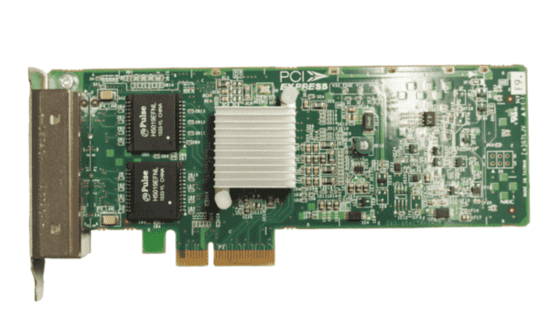 BCM5719 Broadcom Quad Port 1000BASE-T PCIe x 4 Network Card
